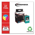  | Innovera IVRH75XLCL 520 Page-Yield Remanufactured High-Yield Ink Replacement for 75XL (CB338WN) - Tri-Color image number 1