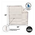 Cleaning & Janitorial Supplies | Quick Dam WUBM-100 Drip Mats, 20 oz, 2 ft x 2 ft, 100/Box image number 2