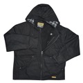 Heated Jackets | Dewalt DCHJ076ABD1-L 20V MAX Lithium-Ion Heavy Duty Heated Work Jacket Kit - Large, Black (2 Ah) image number 3