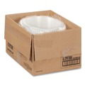 Food Service | WNA WNA A12PETDM 12 in. Diameter x 2.75 in. h Caterline Plastic Dome Lids - Clear (25/Carton) image number 0
