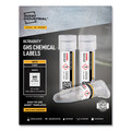  | Avery 60518 UltraDuty 0.5 in. x 1.75 in. GHS Chemical Waterproof and UV Resistant Labels - White (1500/Pack) image number 0