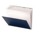  | Pendaflex DDF3-OX 20 Dividers Alpha Index Letter Size Expanding Desk File - Dark Blue Cover image number 1