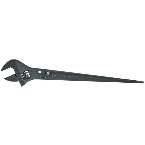 Klein Tools 409-3239 16 in. Adjustable-Head Construction Wrench image number 0