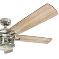 Ceiling Fans | Honeywell 50610-45 52 in. Bontera Indoor LED Ceiling Fan with Light - Brushed Nickel image number 5