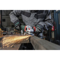 Angle Grinders | Metabo 600437420 110/120V 12 Amp WPB 13-125 Quick DS Angle Grinder image number 2