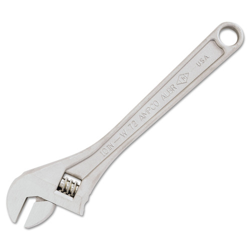 Wrenches | Ampco W-72 10 in. Adjustable End Wrench image number 0