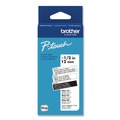 Labels | Brother P-Touch BTAG3M01 0.47 in. x 13.1 ft. Genuine P-Touch BTAG Label Tapes - White on Clear, Black on White, White on Black image number 0