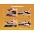 Office Jansan | PaperPro 1100 InPower One-Finger 25-Sheet Capacity Eco-Friendly Desktop Stapler - Black/Gray image number 5