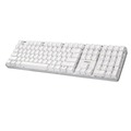 Office Electronics & Batteries | Adesso AKB-680UW 680UW EasyTouch Keyboard - White image number 0