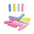 Pens | Tatco 19711 1.75 in. Long Ribbed Pencil Cushions - Assorted Colors (1-Set) image number 2
