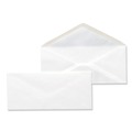 Office Jansan | Universal UNV35210 #10 Monarch Flap Open-Side Gummed Business Envelope - White (500/Box) image number 0