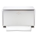 Beverage Serveware | San Jamar T1950XC 11.13 in. x 3.88 in. x 7.88 in. Mini C-Fold/Multifold Towel Dispenser - Chrome image number 4