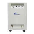 Portable Air Compressors | California Air Tools CAT-8010SPC 1 HP 8 Gallon Ultra Quiet and Oil-Free Dolly Air Compressor with Sound Proof Cabinet image number 0
