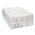 Food Trays, Containers, and Lids | Pactiv Corp. 0TF101S00000 5.1 in. x 5.1 in. x 0.65 in. #1S Foam Supermarket Tray - White (1000/Carton) image number 2