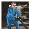 Bib Overalls | KleenGuard 45024 A40 Elastic-Cuff Ankle Hood and Back Coveralls - X-Large Blue (24/Carton) image number 3
