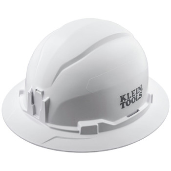 Klein Tools 60400 Full Brim Style Non-Vented Hard Hat - White