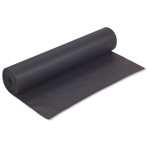 Office Jansan | Pacon P0063300 Rainbow Duo-Finish 36 in. x 1000 ft. Colored Kraft Pape - Black image number 0