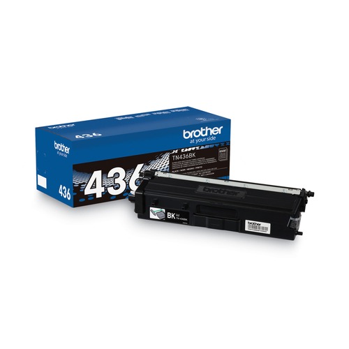 Ink & Toner | Brother TN436BK TN436BK 6,500 Page-Yield Super High-Yield Toner - Black image number 0
