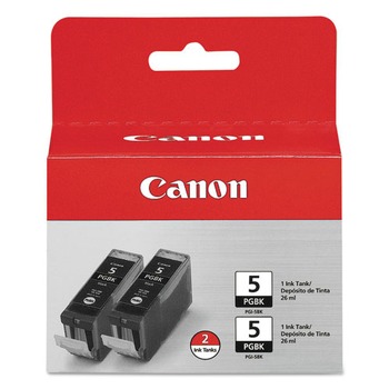 Canon (PGI-5BK) ChromaLife100Plus Ink - Black (2/Pack)