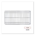  | Alera ALESW583618SR Industrial Wire Shelving 36 in. x 18 in. Extra Wire Shelves - Silver (2-Piece/Carton) image number 5