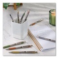 Pens | Zebra 27294 F-301 Signature Series Earthy Tones Fine 0.7 mm. Retractable Ballpoint Pen - Black Ink/Terracotta Barrel (4/Pack) image number 5