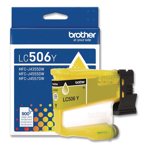 Ink & Toner | Brother LC506YS INKvestment 900 Page-Yield Ink - Yellow image number 0