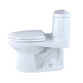 Fixtures | TOTO MS604114CUFG#01 UltraMax II One-Piece Elongated 1.0 GPF Toilet (Cotton White) image number 3