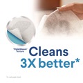 Hand Wipes | Clorox 01593 7 in. x 8 in. 1-Ply Disinfecting Wipes - Fresh Scent, White image number 4