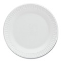 Cutlery | Dart 6PWCR Concorde 6 in. Diameter Foam Plate - White (1000/Carton) image number 4