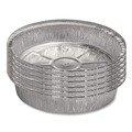 Labor Day Sale! Save $30 off $199! | Handi-Foil 2058-30-500 8 in. 37 oz. Aluminum Container - Silver (500/Carton) image number 1