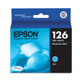 Ink & Toner | Epson T126220-S T126220-S (126) DURABrite Ultra High-Yield Ink - Cyan image number 0