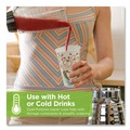 Cutlery | Dixie 5342DX PerfecTouch 12 oz.Paper Hot Cups - Coffee Haze Design (25/Sleeve, 20 Sleeves/Carton) image number 8