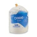 Dixie DBB12W 12 oz. Basic Paper Dinnerware Bowls - White (125-Piece/Pack) image number 1
