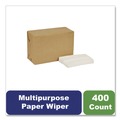 Cleaning & Janitorial Supplies | Tork 192123 13.8 x 8.5 Multipurpose Paper Wiper - White (12/Carton) image number 2