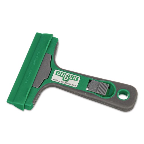 Cleaning Tools | Unger STMAX Maxi Scraper, 4-in, 10/Carton image number 0
