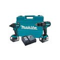 Combo Kits | Factory Reconditioned Makita XT248-R LXT 18V Cordless Lithium-Ion Brushless 1/2 in. Hammer Drill and Impact Driver Combo Kit image number 0