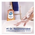 Cleaning & Janitorial Supplies | Dial Professional 1700035470 11 oz. Pump Bottle Antibacterial Defense Gold Hand Soap Plus Aloe - Original image number 2