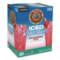 Food Service | The Original Donut Shop 5000379382 ICED Refreshers K-Cup Pods - Strawberry Acai (20/Box) image number 2