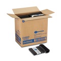 Labor Day Sale! Save $30 off $199! | Dixie DUSSS5 SmartStock Tri-Tower Mediumweight Polystyrene Dispensing Soup Spoon - Black (960/Carton) image number 0