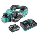 Power Tools | Makita GPK01M1 40V MAX XGT Brushless Lithium-Ion 3-1/4 in. Cordless AWS Capable Planer Kit (4 Ah) image number 0