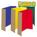  | Pacon P37564 48 in. x 36 in. Spotlight Corrugated Presentation Display Boards - Blue/Green/Red/Yellow (4/Carton) image number 1
