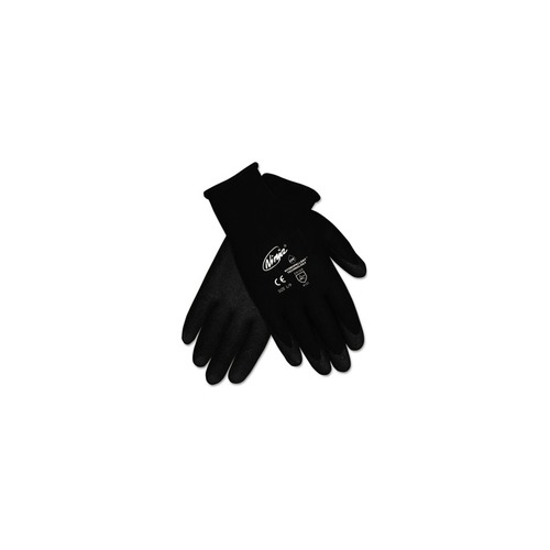 Work Gloves | MCR Safety N9699S Ninja HPT PVC Coated Nylon Gloves - Small/Black (1-Dozen) image number 0