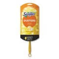 Dusters | Swiffer PGC08109 6 in. Handle Heavy Duty Dusters Starter Kit with Two Disposable Dusters (4/Carton) image number 1