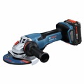 Angle Grinders | Factory Reconditioned Bosch GWS18V-13PB14-RT 18V PROFACTOR Brushless Lithium-Ion 5 - 6 in. Cordless Angle Grinder Kit with Paddle Switch (8 Ah) image number 1