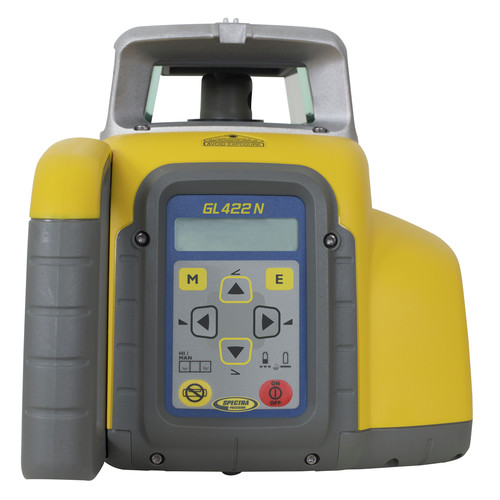 Laser Levels | Spectra Precision GL422N-14 Laser Level with CR600 Receiver, and RC402N Remote image number 0