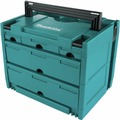Storage Systems | Makita P-84349 MAKPAC 5 Drawer 12-1/2 in. x 15-1/2 in. x 11â€‘5/8 in. Interlocking Case image number 0