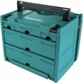 Storage Systems | Makita P-84349 MAKPAC 5 Drawer 12-1/2 in. x 15-1/2 in. x 11-5/8 in. Interlocking Case image number 0