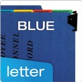 Office Jansan | Pendaflex SER-2-BL Personnel Folders, 1/3 Cut Hanging Top Tab, Letter, Blue image number 6