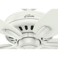 Ceiling Fans | Hunter 51083 42 in. Newsome Fresh White Ceiling Fan with Light image number 5