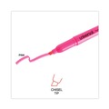  | Universal UNV08855 Fluorescent Ink Chisel Tip Pocket Highlighters - Pink (1 Dozen) image number 4